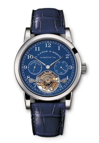 A. Lange & Söhne Tourbillon Pour le Mérite White Gold Blue
