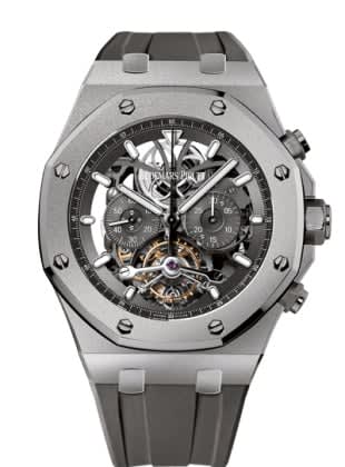 Audemars Piguet Royal Oak Tourbillon Chronograph Openworked Titanium / Boutique Edition