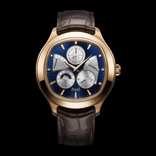 Piaget Emperador Coussin Perpetual Calendar Pink Gold