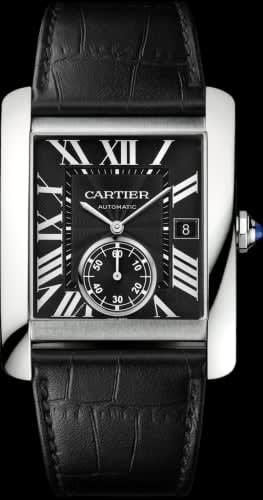 Cartier Tank MC 34.3 Stainless Steel / Black