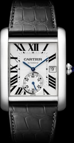 Cartier Tank MC 34.3 Stainless Steel / Silver