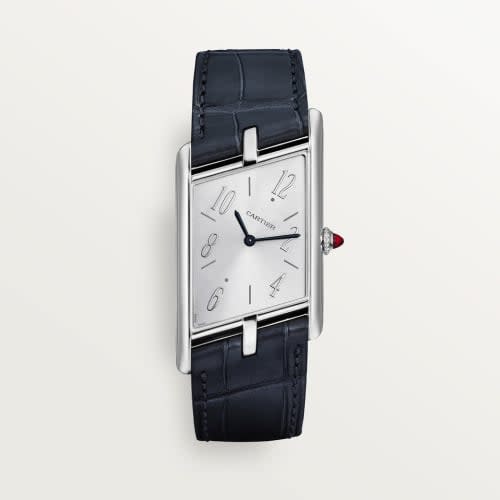 Cartier Tank Asymétrique Platinum / Silver