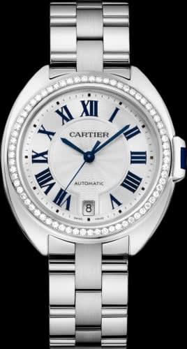 Cartier Clé de Cartier 35 White Gold / Diamonds / Bracelet