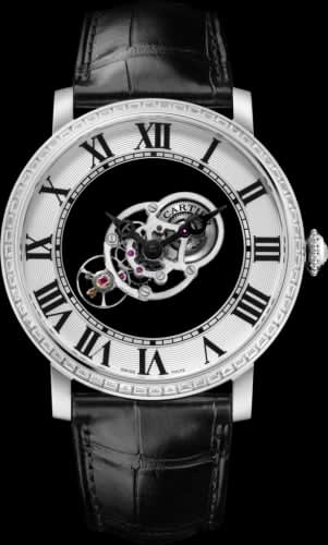 Cartier Rotonde de Cartier Astromystérieux Platinum / Baguette