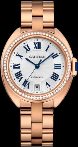 Cartier Clé de Cartier 35 Pink Gold / Diamonds/ Bracelet