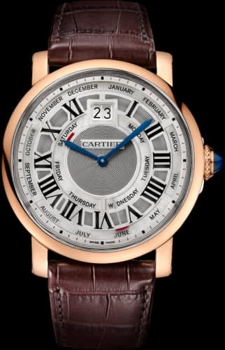 Cartier Rotonde de Cartier 45 Annual Calendar Pink Gold / Silver