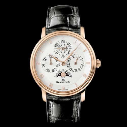 Blancpain Villeret Quantième Perpétuel Red Gold / Opaline