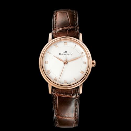 Blancpain Villeret Ultraplate Automatique Ladies Red Gold / Opaline
