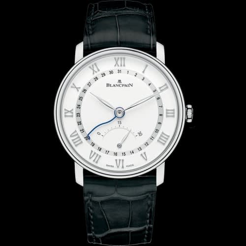 Blancpain Villeret Ultraplate Quantième Seconde Rétrograde Stainless Steel / White