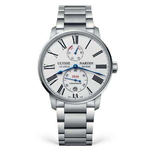 Ulysse Nardin Marine Torpilleur Stainless Steel / White / Bracelet