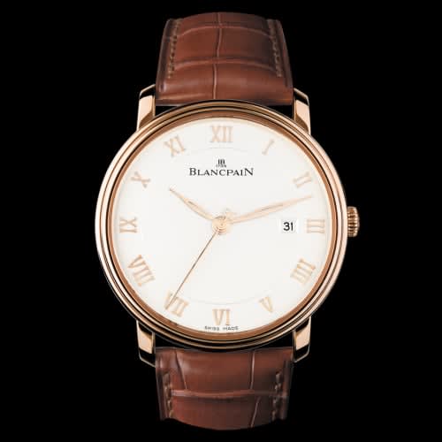Blancpain Villeret Ultraplate Automatique 40mm Red Gold / Opalin