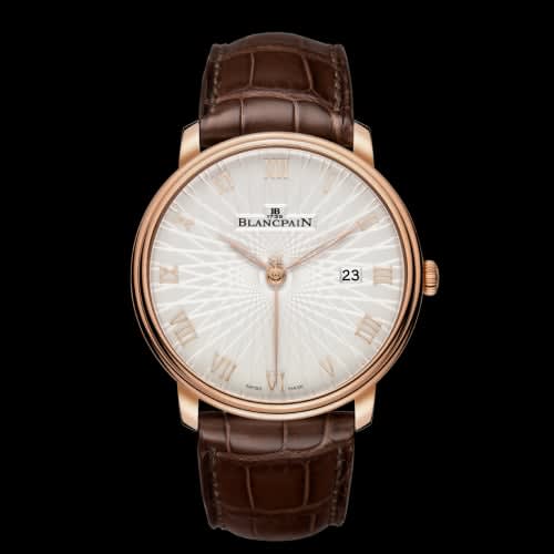 Blancpain Villeret Ultraplate Automatique 40mm Red Gold / Opalin Frappé