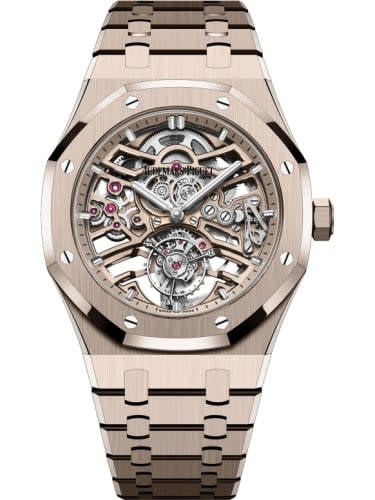 Audemars Piguet Royal Oak Self-Winding Flying Tourbillon Openworked Sand Gold
