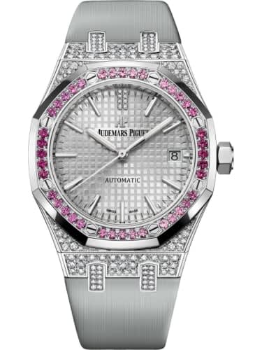Audemars Piguet Royal Oak Selfwinding 37 White Gold / Sapphire / Silver