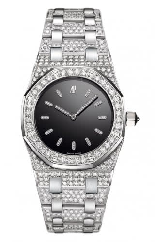 Audemars Piguet Royal Oak 77220 Tuxedo Lady Harrods