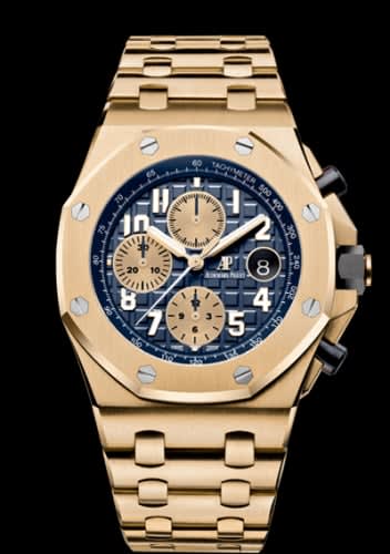 Audemars Piguet Royal Oak Offshore 26470 Yellow Gold / Blue