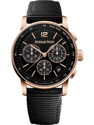 Audemars Piguet CODE 11.59 Chronograph Selfwinding Pink Gold / Black / Fabric