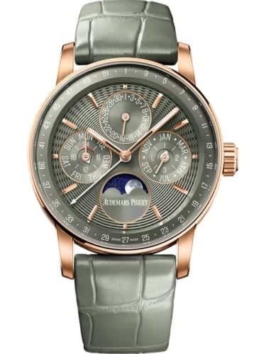 Audemars Piguet CODE 11.59 Perpetual Calendar 38 Red Gold / Green