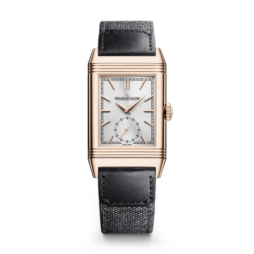 Jaeger-LeCoultre Reverso Tribute Small Seconds Pink Gold / Silver / Fagliano