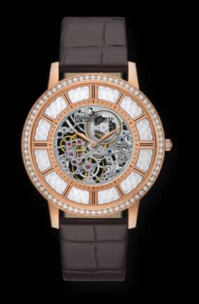 Jaeger-LeCoultre Master Ultra Thin Squelette Red Gold Diamond