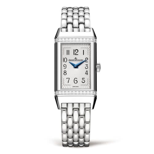 Jaeger-LeCoultre Reverso One Stainless Steel / Diamond / White / Bracelet