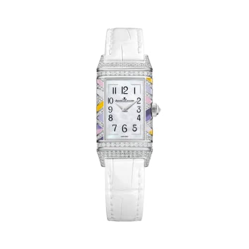 Jaeger-LeCoultre Reverso One Precious Colours White Gold / Pastel