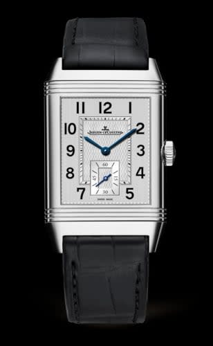 Jaeger-LeCoultre Reverso Classic Large Small Seconds Stainless Steel / Silver / Alligator