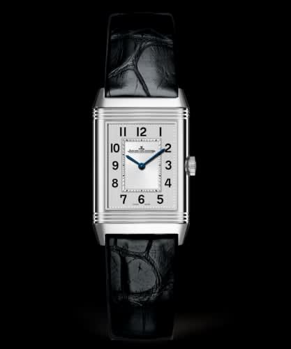 Jaeger-LeCoultre Reverso Classic Small Stainless Steel / Silver / Strap