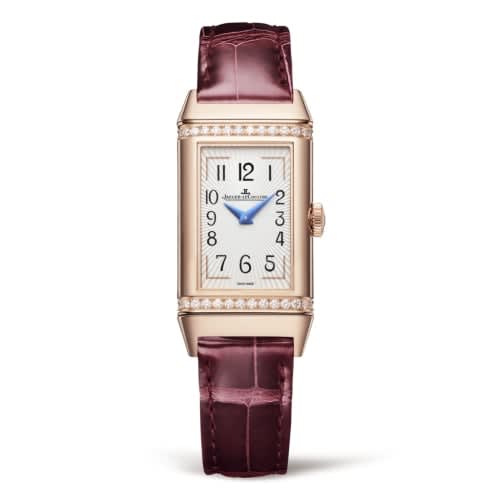 Jaeger-LeCoultre Reverso One Duetto Pink Gold / Silver / Alligator