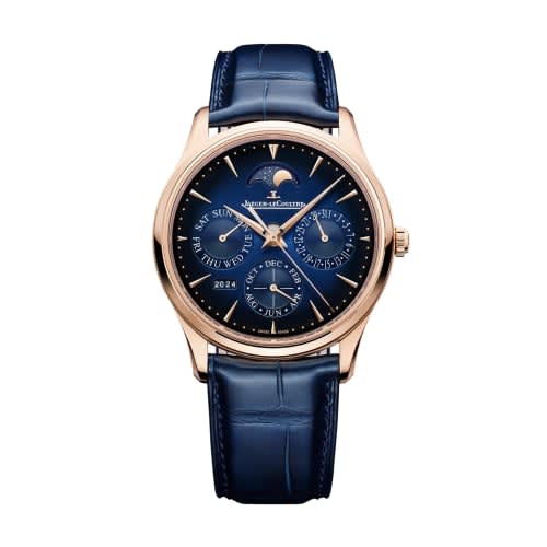 Jaeger-LeCoultre Master Ultra Thin Perpetual Pink Gold / Gradient Blue