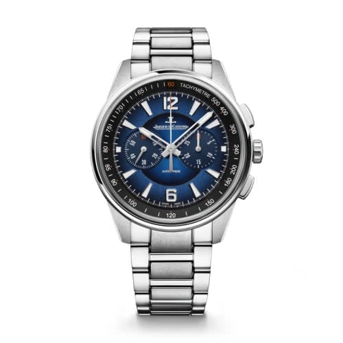 Jaeger-LeCoultre Polaris Chronograph Stainless Steel / Blue / Bracelet
