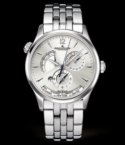 Jaeger-LeCoultre Master Geographic Stainless Steel / Silver / Bracelet