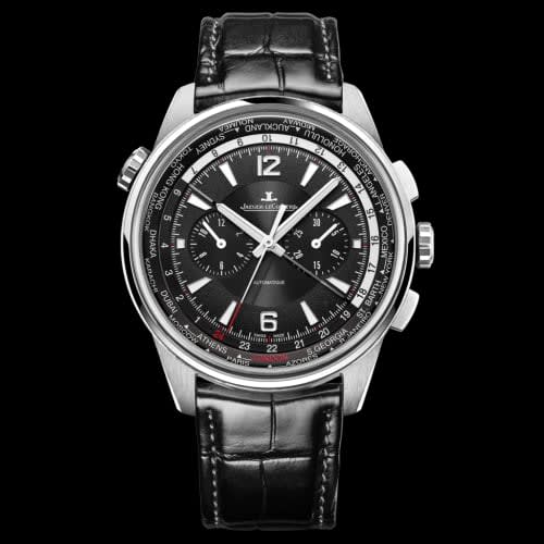 Jaeger-LeCoultre Polaris Chronograph WT Titanium / Black / Alligator