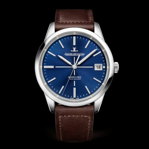 Jaeger-LeCoultre Geophysic True Second Stainless Steel / Blue