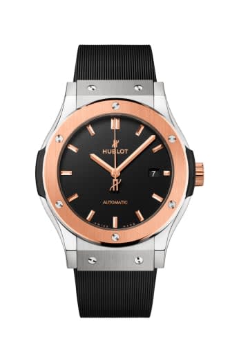 Hublot Classic Fusion 42 Titanium - King Gold / Black / Rubber