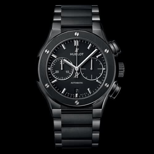Hublot Classic Fusion 45 Chronograph Black Magic / Bracelet