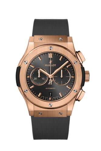 Hublot Classic Fusion 42 Chronograph King Gold / Racing Grey / Rubber