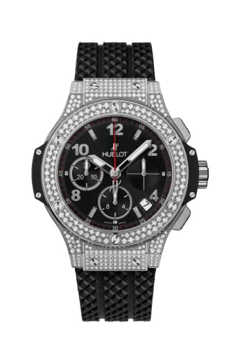 Hublot Big Bang Original 41 Stainless Steel / Pavé / Black
