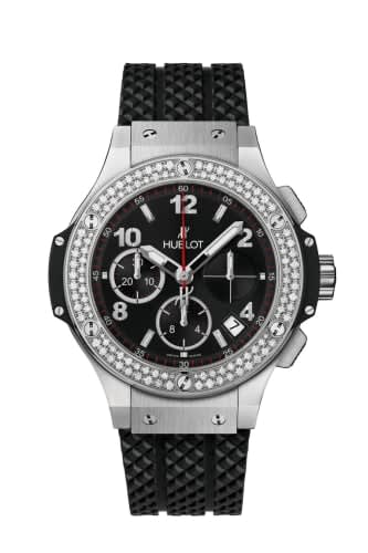 Hublot Big Bang Original 41 Stainless Steel - Diamond / Black / Rubber