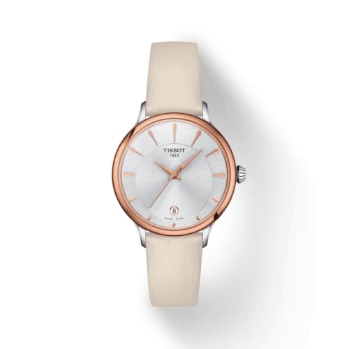 Tissot Odaci-T Stainless Steel - Rose Gold / Silver