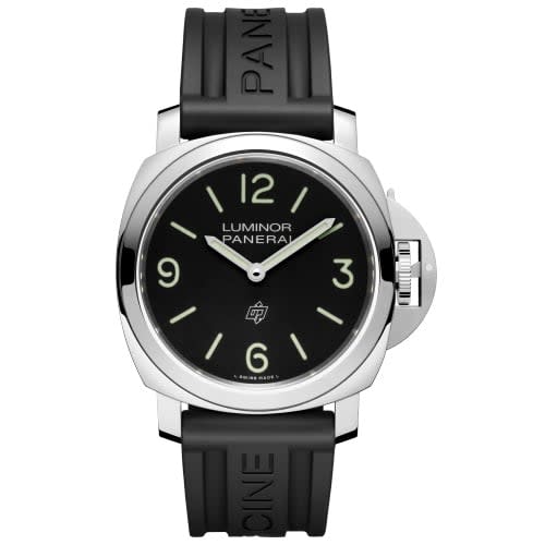 Panerai Luminor Base 44 Logo 3 Days Stainless Steel / Black