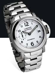 Panerai Luminor Marina Automatic 40mm Bracelet White
