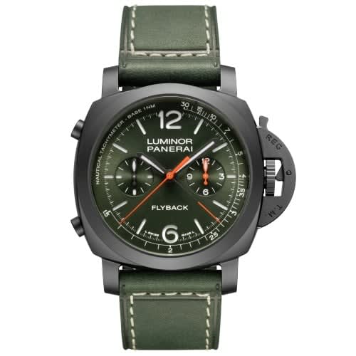 Panerai Luminor 1950 44 Chrono Flyback Automatic Ceramica / Green