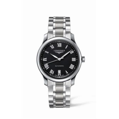 Longines Master Collection Date 38.5 Stainless Steel Black