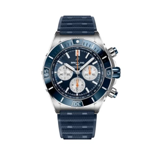 Breitling Super Chronomat B01 44 Stainless Steel / Shula 347 / Rubber