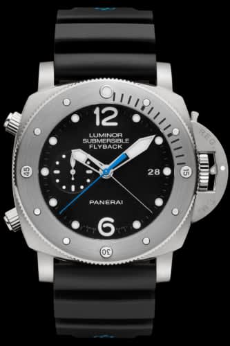 Panerai Luminor Submersible 47 3 Days Chrono Flyback Automatic Titanium / Black