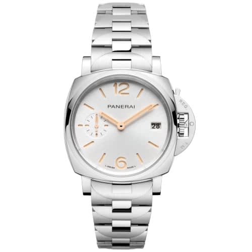 Panerai Luminor Due 38 Automatic Stainless Steel / Silver / Bracelet