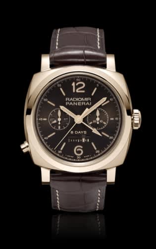 Panerai Radiomir 1940 Chrono Monopulsante Left-Handed 8 Days Oro Rosso