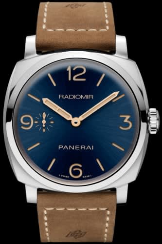 Panerai Radiomir 1940 3 Days Acciaio Boutique Blue