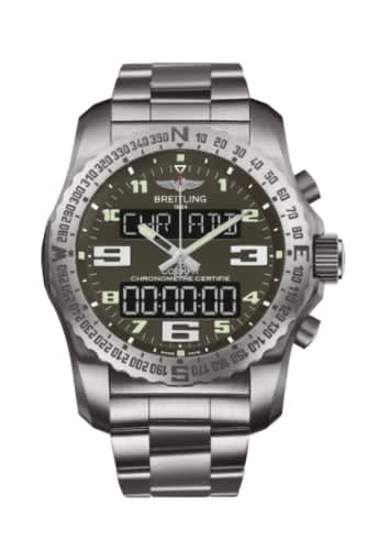 Breitling Cockpit B50 Titanium / Grey / Bracelet